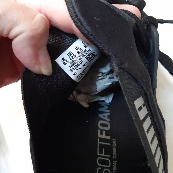 New Puma Black Men's Soft Ride Sneakers Size 9.5 - Picture 4 of 6